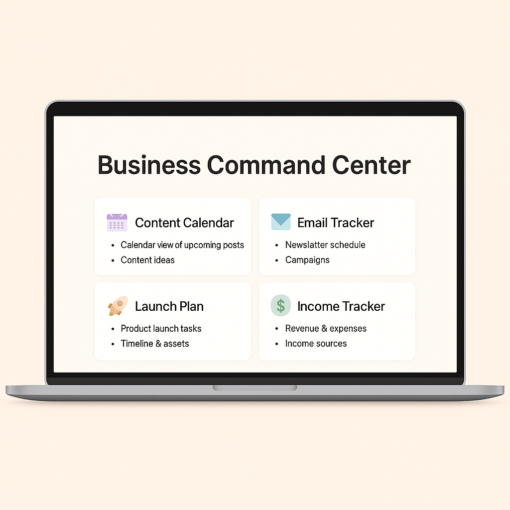 Notion Business Command Center