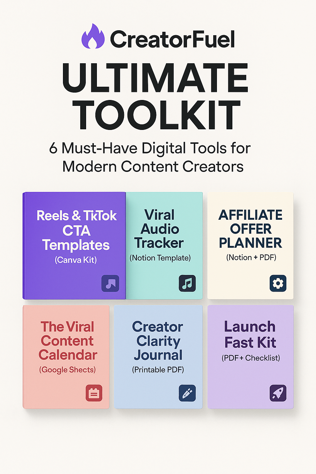 Creator Fuel Ultimate Toolkit 6 Must-Have Digital Tools for Modern Content Creators