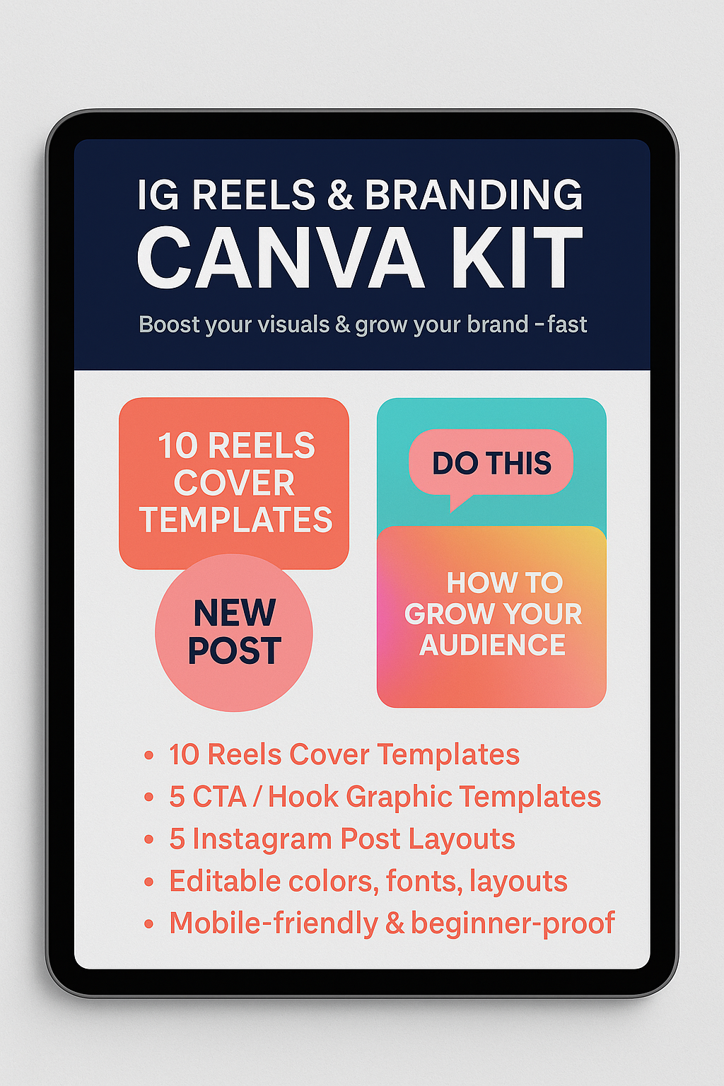 IG Reels & Branding Canva Kit