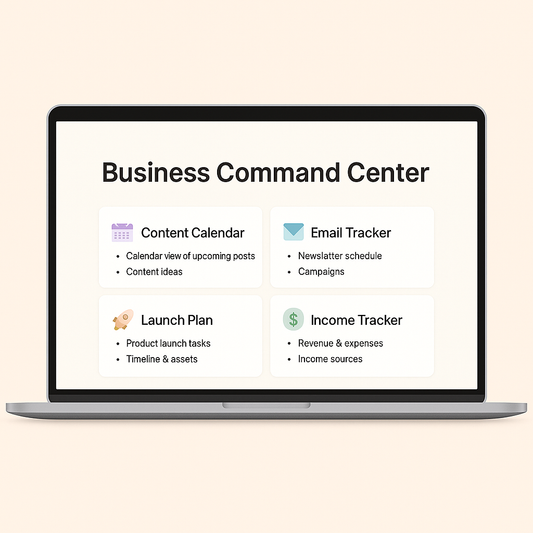 Notion Business Command Center